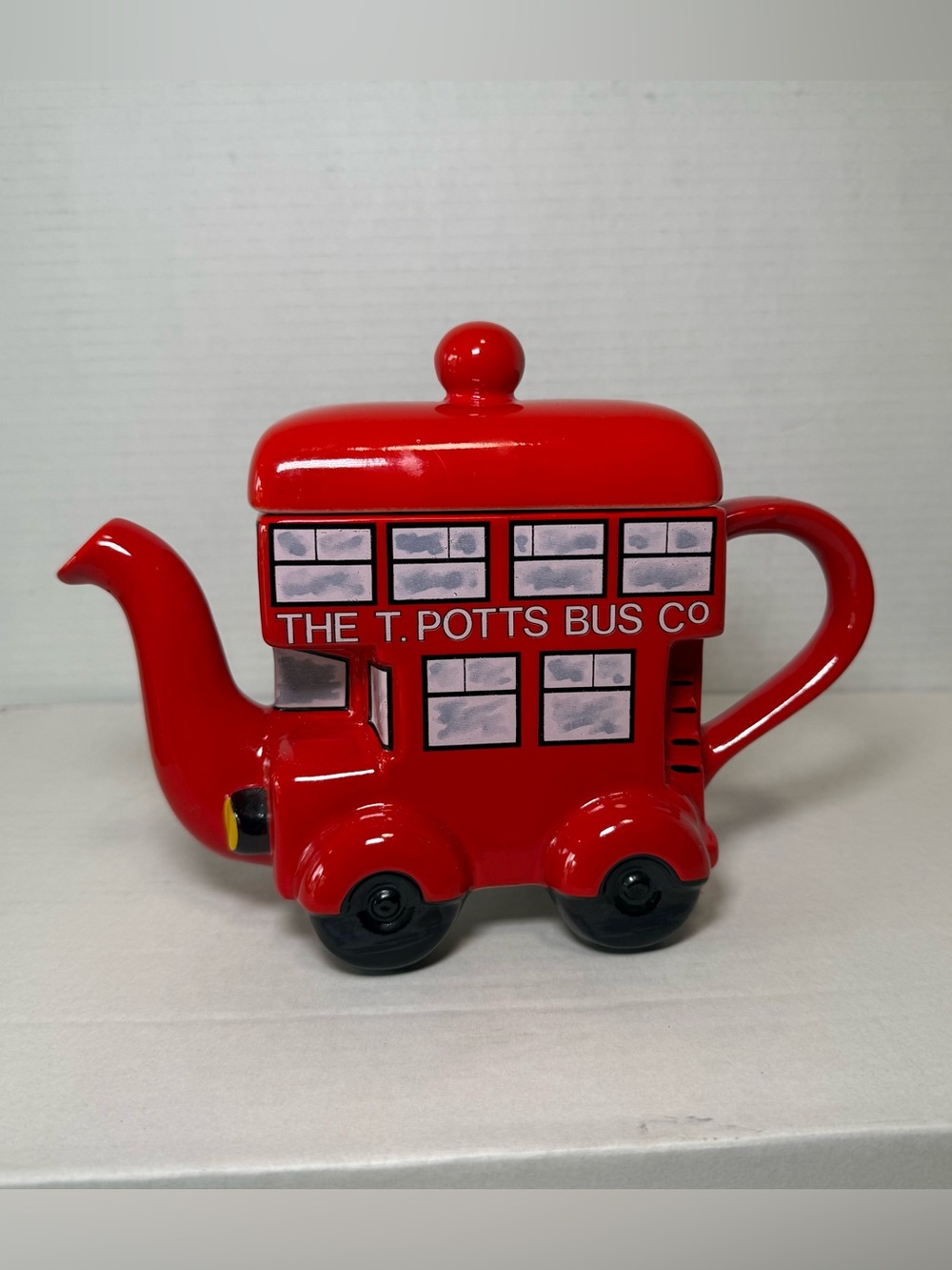 Vintage Made in England Price Kensington Potteries London Bus Teapot